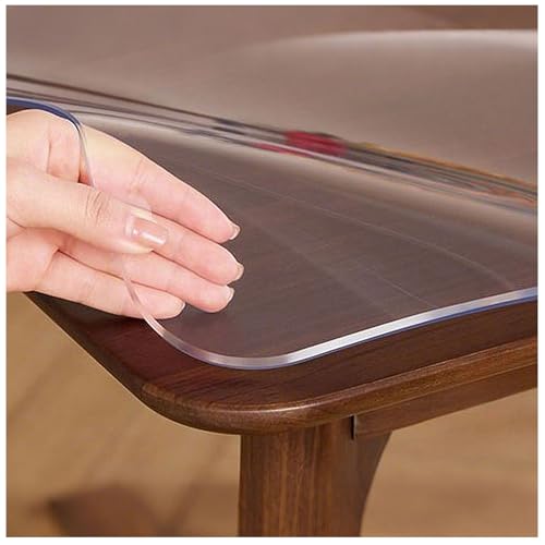 Nappe de table transparente TPU 135x228 cm 2 mm imperméable - 2