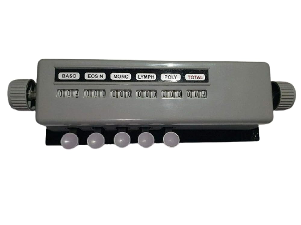 AjantaExports Blood Cell Counter 5 Keys with 5 fig. per Key Manual Figure Range 0 to 999 Hematology analyzer Manual counting 5 keys Cell count (B0C3XTFZ5V) Amazon Price History, Amazon Price Tracker