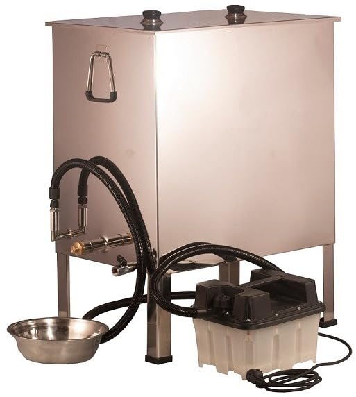Dampfwachsschmelzer mit Edelstahl Filtereinsatz Wachsschmelzer 100l – Bienen Wagner GmbH Dampfwachsschmelzer mit Edelstahl Filtereinsatz Wachsschmelzer 100l – Bienen Wagner GmbH