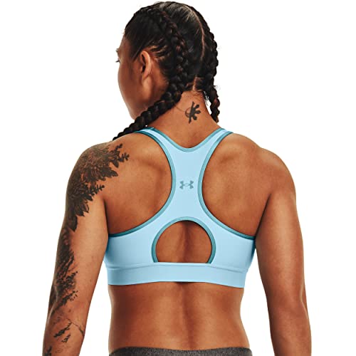 Image of Under Armour Women's Armour Mid Heathered Sports Bra