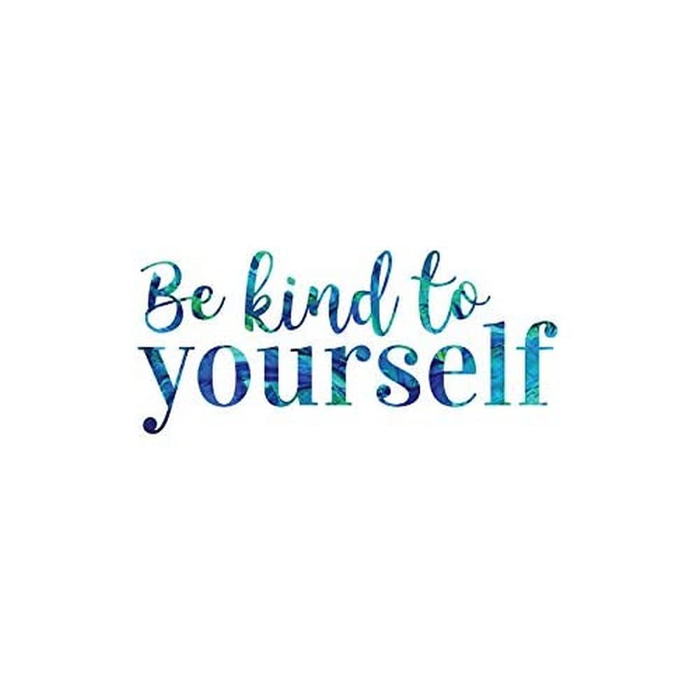 Be Kind Yourself Texture Wall Art Print