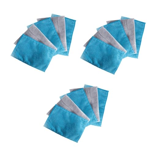 VALICLUD 15pezzi Panno Per Lavaggio Fibra Di Bambù Da Asciugamani Multiuso Per Pulizia Cucina Super Assorbente Sostanze Chimiche Per Superfici Delicate e Varie Applicazioni Domestiche