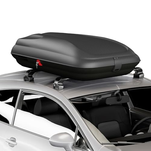 COSTWAY 250L Dachbox Auto, Dachkoffer abschließbar mit...