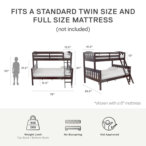 Dhp DA7499E Airlie Convertible Wood Bunk Bed thumb #2