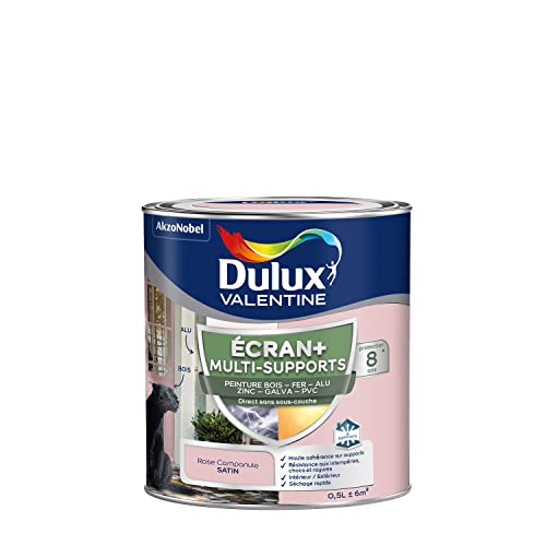 Dulux Valentine ECRAN+ MULTI-SUPPORTS EXTERIEURE - Peinture en Phase Aqueuse pour l'Éxtérieur et...
