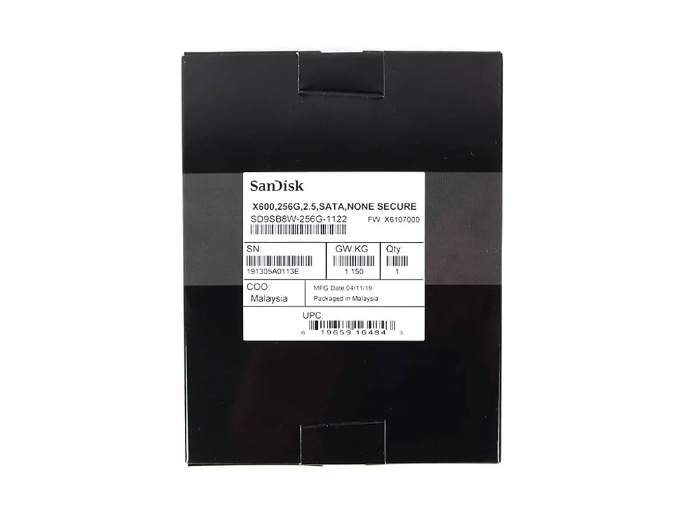 サンディスク X600シリーズ SSD 512GB SATA 6Gb／s 2.5インチ 7mm国内正規代理店品 ds-2092596 SanDisk X600 - 512GB 6Gbps SATA III 7mm 2.5