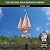 Good Directions Large Sailboat Weathervane, Pure Copper