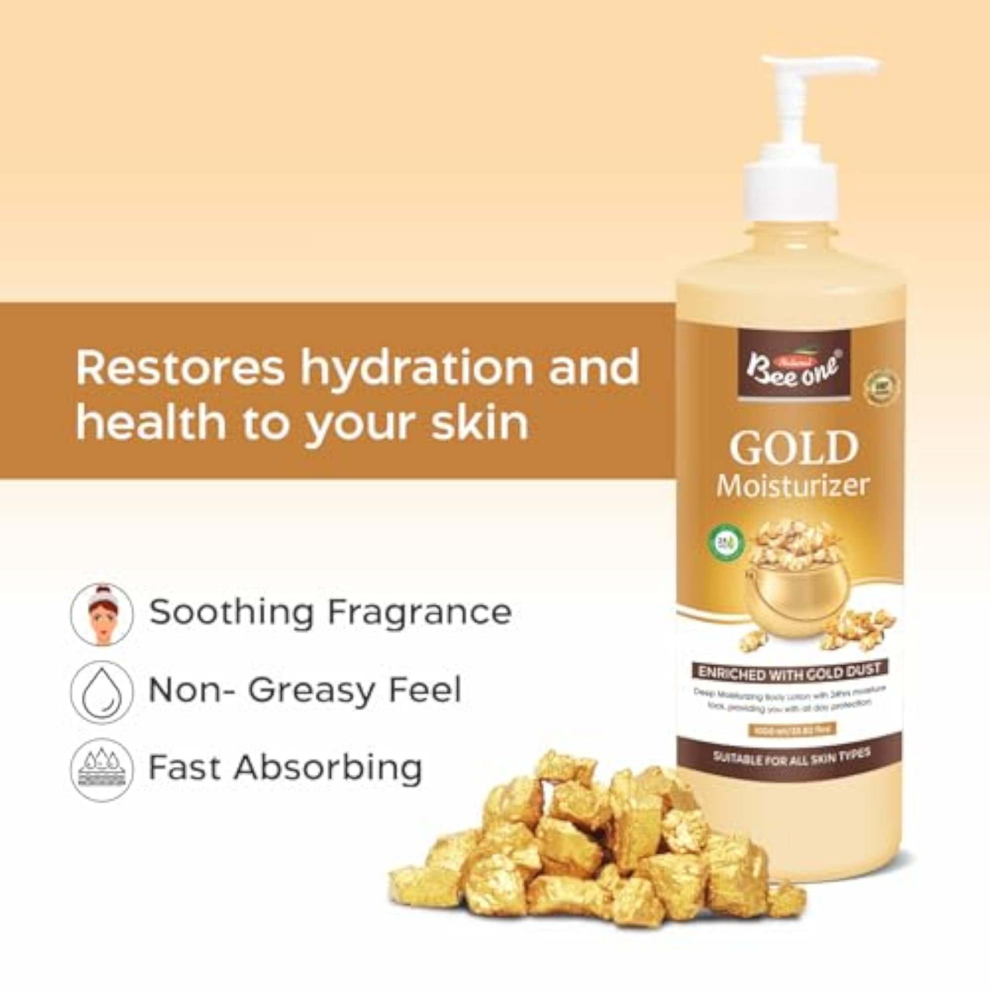 24 hr Moisture Lock Body Lotion Pack of 2, 1000ml