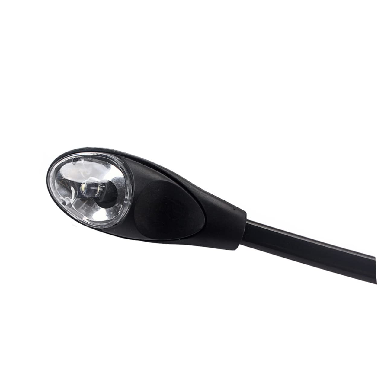 Garneck Adjustable Mini Portable LED Book Light Flexible Clip Reading Lamp Energy Efficient Design for for Reading at Home The Go Grey