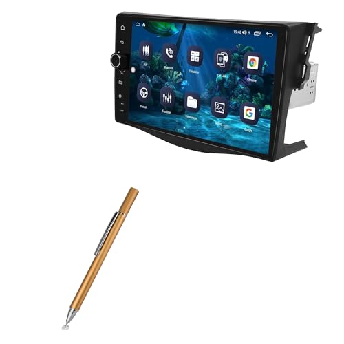 BoxWave Stylus Pen Compatible with JOYING Car Stereo JY-TQ164N4G-B - FineTouch Capacitive Stylus, Super Precise Stylus Pen - Champagne Gold