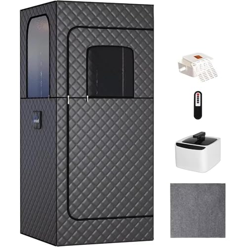 Sauna portable à domicile contre la fatigue avec réservoir vapeur 2,6 L