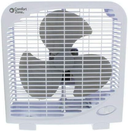 9" 2-Speed Portable Box Fan CZ9BWT