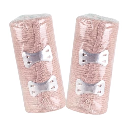 Beatifufu Wide Bandage Sports Wrap Band for Body Compression Bandage Reusable for Arm Leg Ankle Knees