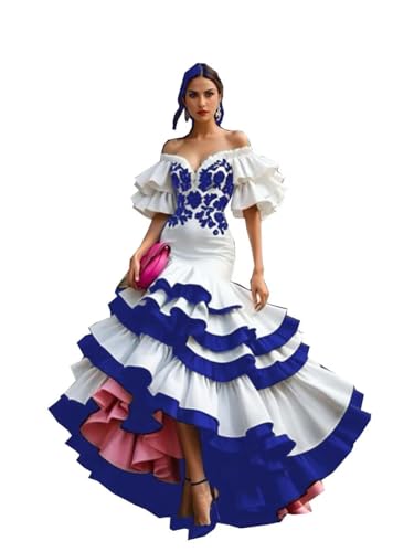 2025 Unique Designer Puffy Ruffled Skirt Mermaid Off Shoulder Wedding Prom Party Quince Dresses with Sleeves