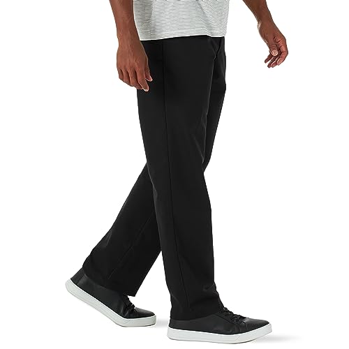 LEE Men's Total Freedom Stretch Relaxed Fit Flat Front Pant2