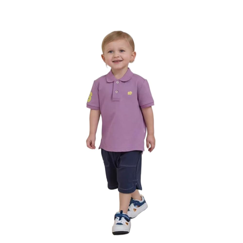 CYBHSM - Maglietta estiva per bambini e neonati, a maniche corte, casual, per sport all'aria aperta