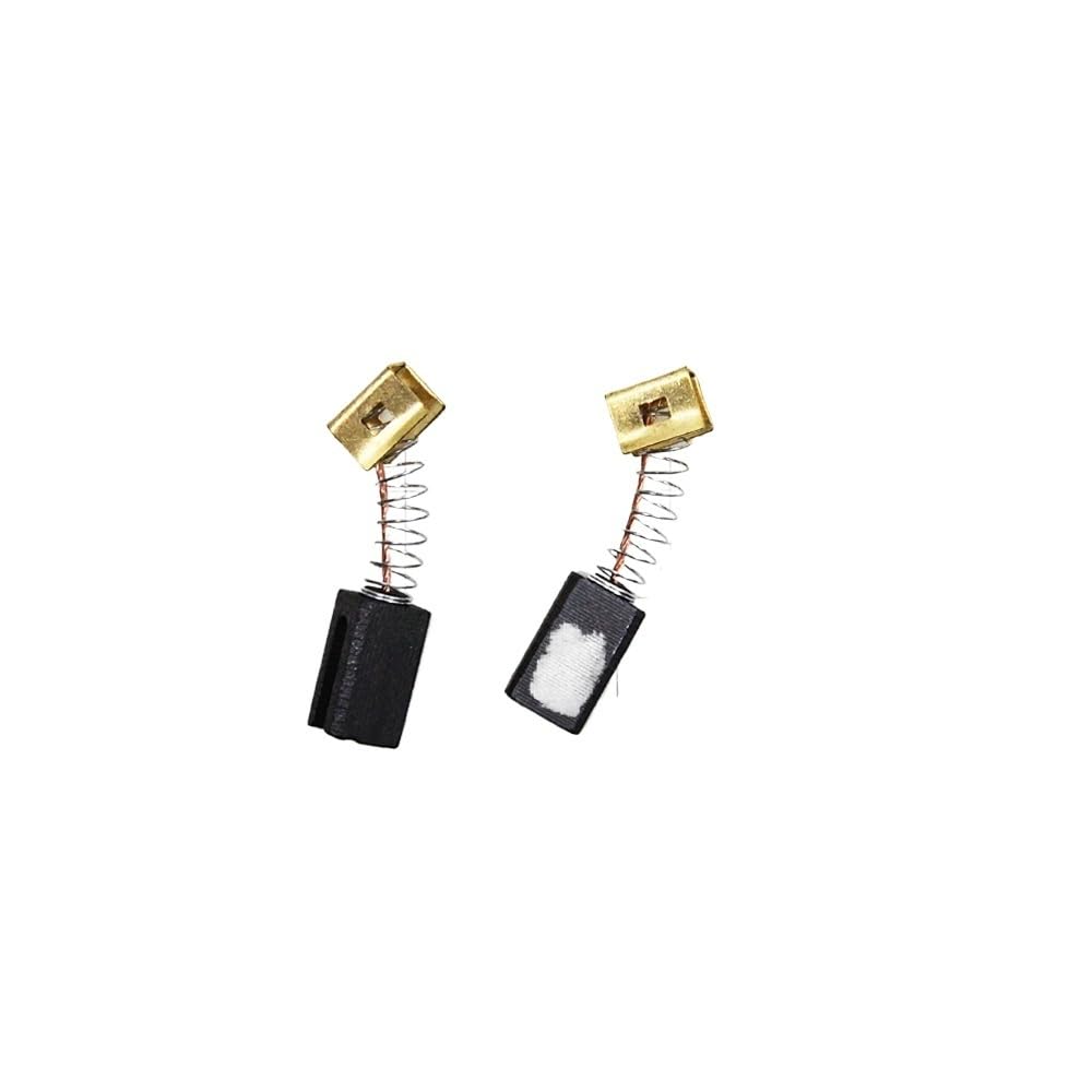 5 paia di spazzole in carbonio 6,4 x 7,9 x 12,5 mm 596071-00 per smerigliatrice angolare motori elettrici CD105 CD110 CD115 KG900