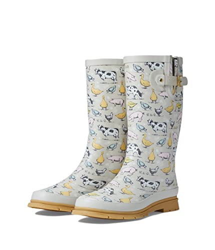 Western Chief Printed Tall Rain Boot Farm House 9 M