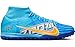 Nike Men's Zoom Superfly 9 Academy Km Tf High, Baltic Blue White, 9 UK, Baltic Blue White, 10