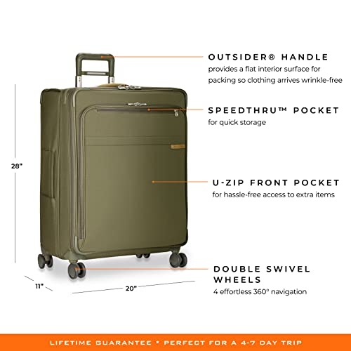 Briggs & Riley, Valigia Unisex, Verde (Verde)