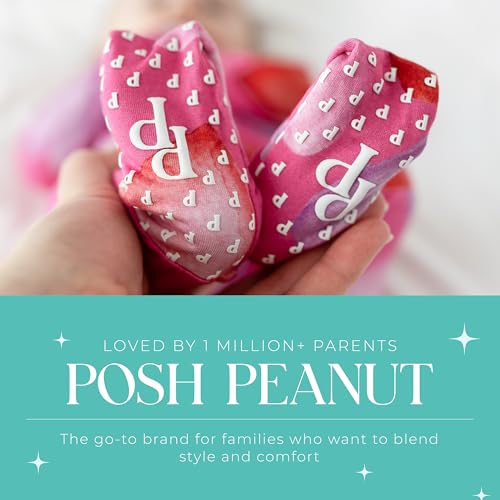 Image of Posh Peanut Convertible Baby Sleepers - Footless Baby Pajamas with 2 Way Zipper for Easy Diaper Changes
