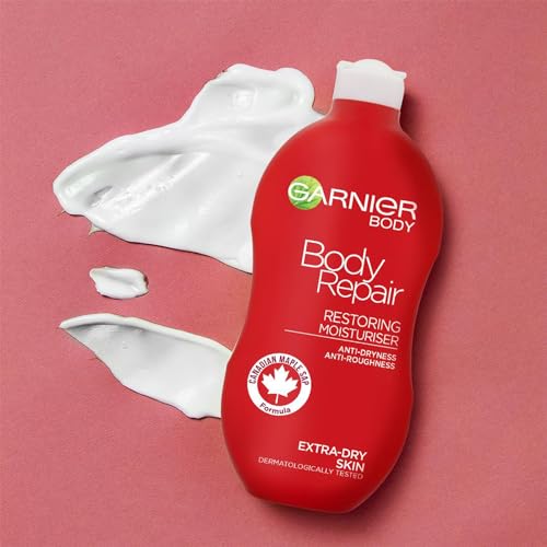Garnier Body Repair Body Lotion Dry Skin, 3600540299277, Maple, 400 Ml, Pack Of 1 - Image 3
