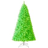 Kleurrijke Kunstmatige Kerstboom, Milieuvriendelijk PVC-materiaal, Realistische Feestversiering, Eenvoudige Installatie(Green-1.5m/5ft)