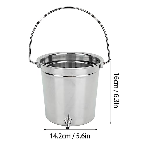 Equipo de limpieza de acero inoxidable de 1,3 L para el lavado doméstico 5