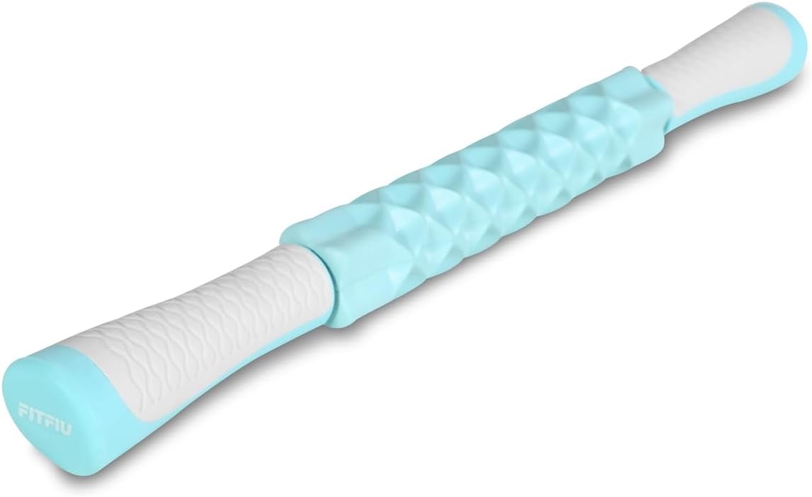 Light blue and white Fitfiu Fitness massage bar