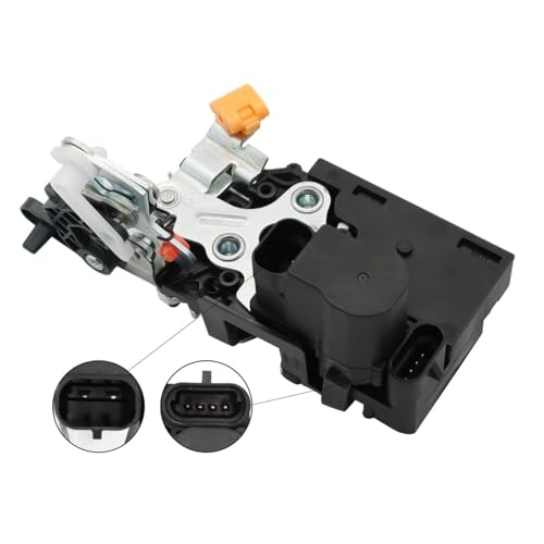 Image of Rear Right Door Lock Actuator Compatible with Silverado Tahoe Avalanche Yukon 2000-2006 15110650 15068503 15761420 16637324 Power