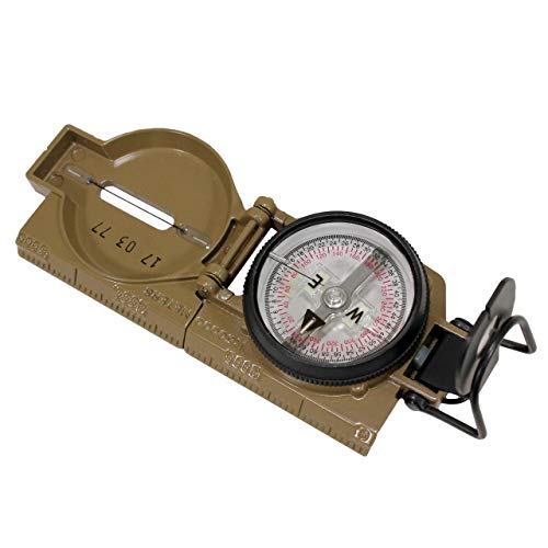 Cammenga Lensatic Tritium Coyote Brown Compass