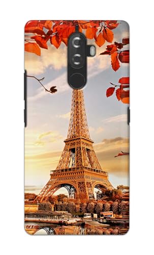 Image of Printed Hard Back Cover for Lenovo K8 Note Back Cover (Eiffel Tower -K1) -190724(DP)