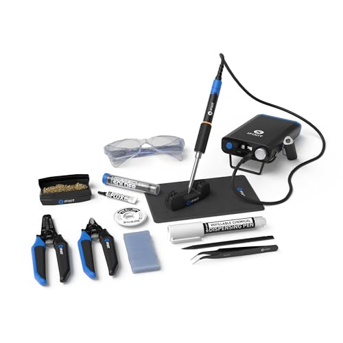 iFixit FixHub Soldering Toolkit - Portable, Quick Heat-Up, Work Mat
