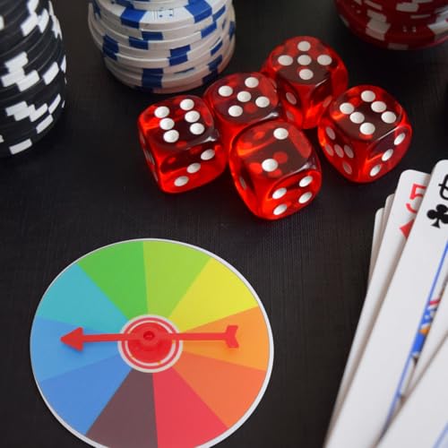 OFFSCH 1stk Glücksrad Glücksspiel Karneval Kreide Spaß Drehendes Preisrad Glücklich, Preise Zu Gewinnen Radiergummi Spinnrad Für Preise Das Rad Plastik Puzzle-ständer Rotieren Spiral-