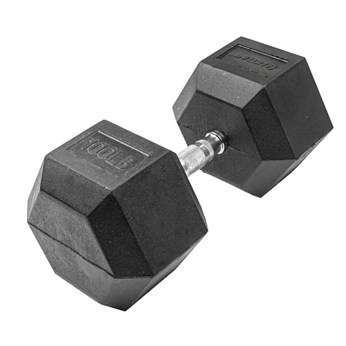 Image of Lifeline Fitness Hex Dumbbells, Rubber Wrapped Hex Dumbbells, Premium Quality, Ergonomic Knurled Handle, Dumb Bells for Exercise, Home Gym Exercise Weights