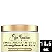 SheaMoisture Leave-In Conditioner 3-Pack – Jamaican Black Castor Oil Strengthen & Restore Formula for Hair Repair, Frizz Control, 11.5 Oz Ea