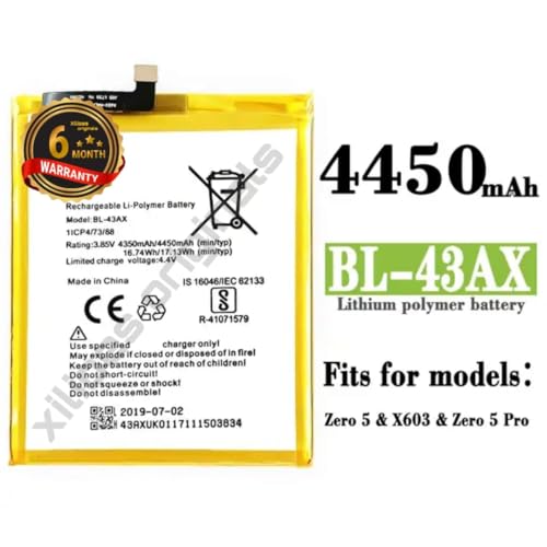 Image of BL-43AX Battery for Infinix Zero 5 - X603 4350mAh Battery with 6 Month Warranty** (V111)