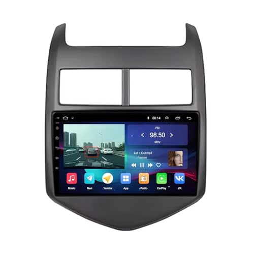 Navegación GPS Chevrolet Sonic Bluetooth con entrada USB y radio FM RDS