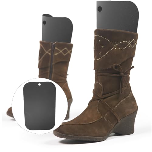 Inserts de forme de boot shaper PVC Noir BESPORTBLE haut de tige