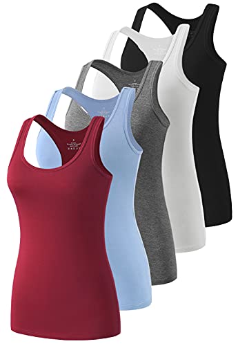 Women's Star Vibe Racerback Workout Tank Tops - Perfect for Exercise and Yoga