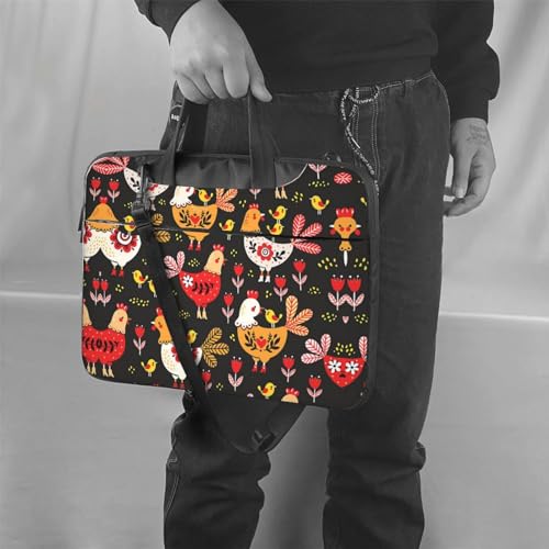 Bolsa para laptop con diseño de gallo, para 13/14/15.6 pulgadas miniatura 2