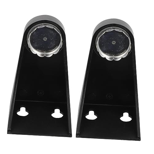 OSOLADY 2pcs Magnetic Soap Holder Suction Cups Matte Black Wall Soap Rack for Bathroom Easy to Install Suitable for Shower and Sink