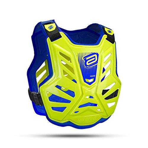 Colete Maxx Lite, Amarelo Fluo, Azul, Tu, ASW