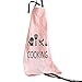 Gespout Delantales de Cocinero Overoles Cocinar Delantal de Cocina Hornear Hogar Clean Cocina sin Mangas Invierno Delantal Algodón Ajustable Mujeres Apron con Bolsillo Antifouling 1pcs 78 * 60 cm