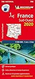  Mapa National France Sud-Ouest 2020 (Mapas National Michelin)