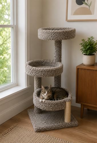 Torre multi nivel para gatos New Cat Condos miniatura 1