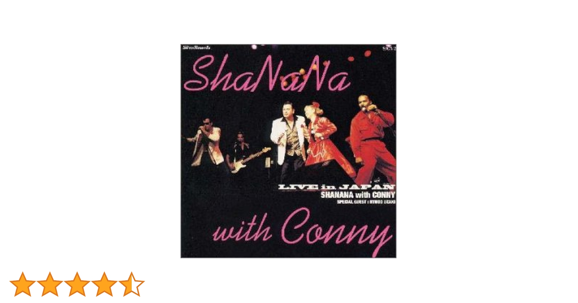 邦楽 SHANANA with CONNY LIVE in JAPAN LIVE in JAPAN[廃盤]／Shanana with Conny（シャナナ・ウィズ