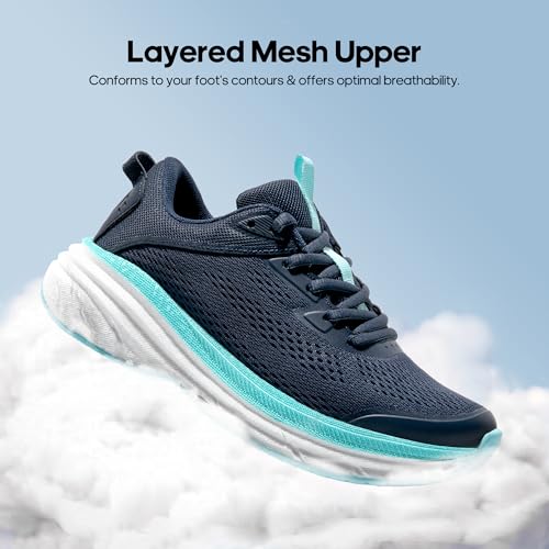 Image of NORTIV 8 Women's Running Walking Tennis Shoes FlexLife Comfortable Cushioning Non-Slip Breathable Athletic Gym Workout Cross Trainer Jogging Sneakers