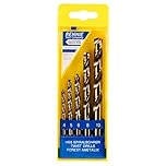 Rennie Tool Company 4-10mm HSS Cobalt Drill Bit Set With Plastic Case - Drill Bits Set of 5 Pieces for Stainless Steel, Aluminium, Hards Metals, Cast Iron, Plastic & Wood