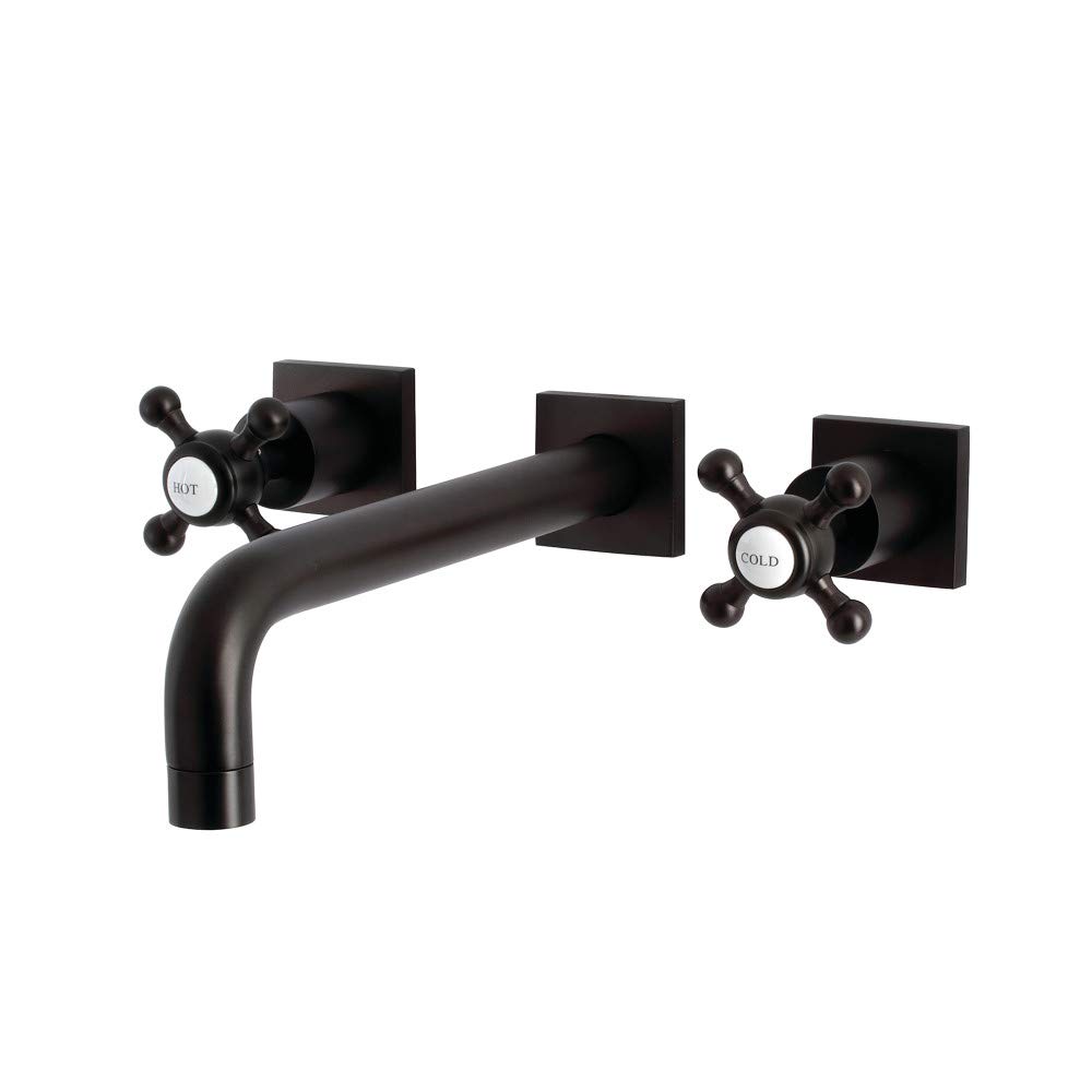 Robinet de baignoire Kingston Brass de luxe Metropolitan en bronze brossé mat